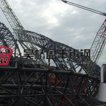 管桁架鋼結構復雜連接鑄鋼節點，鑄鋼件。
