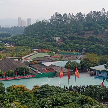 東莞黨建團建文化活動場地_東莞萬荔長征紅色教育基地_萬荔生態(tài)園