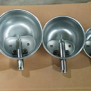 勵行機械 不銹鋼豬用飲水碗 圓形豬喝水碗飲水器 豬舍自動喂水設備 養殖場設備現貨批發