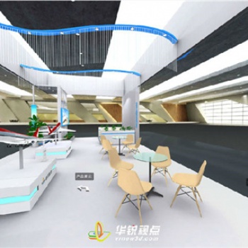 企業(yè)3d虛擬展廳制作，三維虛擬仿真軟件開發(fā)，廣州華銳互動