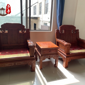 廬亭園林景觀廠家：專業(yè)定制國學(xué)學(xué)習(xí)書桌，紅木家具，紅木沙發(fā)，霸氣辦公桌，書桌，柜子等家具產(chǎn)品