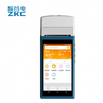 廠家5.5寸PDA手持58MM打印WiFi進銷存系統(tǒng)現貨新品支持二次開發(fā)