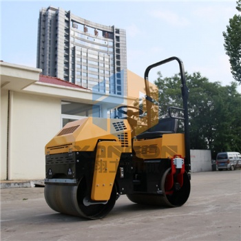 1噸小型座駕式壓路機(jī)，雙光輪震動(dòng)路機(jī)廠家**