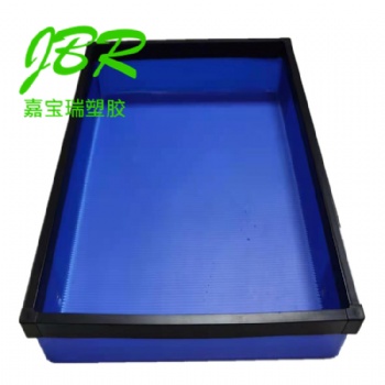 廠家供應江西pp中空板周轉(zhuǎn)箱,塑料中空板箱
