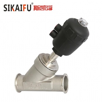 廠家** DN15氣動(dòng)角座閥 法蘭氣動(dòng)角座閥 Y型氣動(dòng)角座閥 斯凱浮現(xiàn)貨供應(yīng)