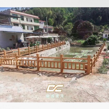 福建仿木3-6水泥制品園林市政堤壩庭院水庫橋梁新農(nóng)村混凝土防護(hù)裝飾欄桿護(hù)欄