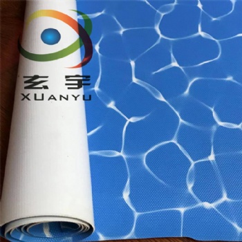 源頭工廠生產(chǎn)供應(yīng)PVC涂層布高強防水泳池布 泳池底布水箱布刀刮布