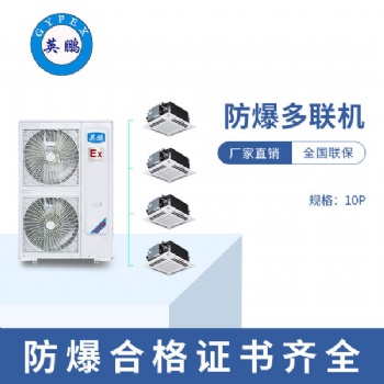化學工廠天花式防爆多聯(lián)機-十匹一拖四