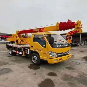 利拓廠家供應(yīng)藍(lán)牌汽車吊工程建筑液壓油電兩用汽車起重機(jī)