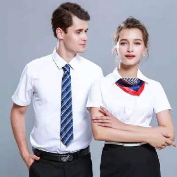 白領襯衫，行政制服，襯衫繡花印字