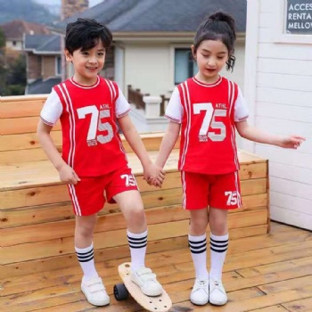 小學(xué)生運(yùn)動(dòng)套裝，班服，團(tuán)體服，廣告衫定制繡花印字