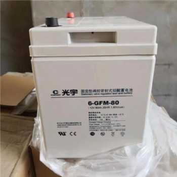 光宇蓄電池6-GFM-80長(zhǎng)壽命12V80AH電力系統(tǒng)后備應(yīng)急用包郵