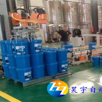 立柱碼垛機在企業中的應用