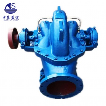 藍(lán)鯊24SH-13單級雙吸中開泵大流量高揚(yáng)程排澇消防泵