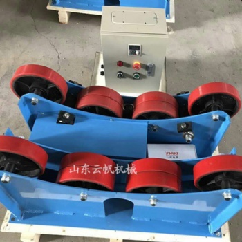 現(xiàn)貨供應(yīng)1噸3噸可調(diào)焊接滾輪架 無線控制柜圓筒焊接滾輪托架