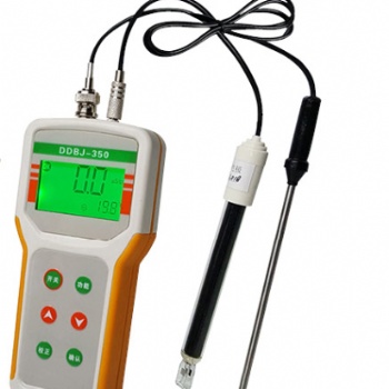 齊威便攜式DDBJ-350導(dǎo)電儀電導(dǎo)率測試儀污水水質(zhì)分析儀溫度補(bǔ)償