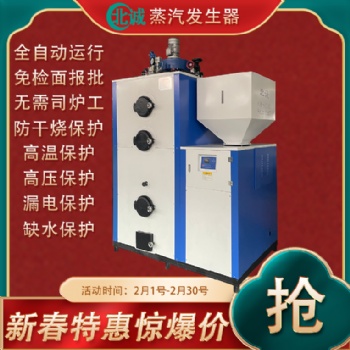 生物質蒸汽發生器 0.3噸規格 工業立式蒸汽機 食品廠專用