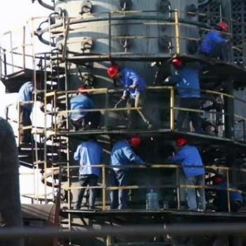 東營電站鍋爐清洗、循環水流化床鍋爐清洗