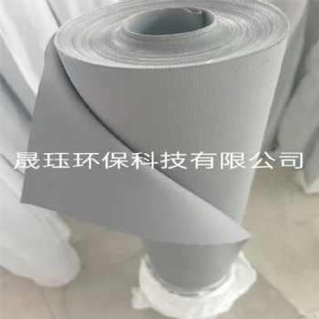 紅色硅膠布擋煙垂壁布防火布阻燃布空調軟連接布
