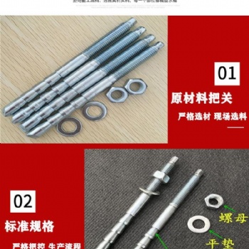 批發(fā)不銹鋼化學(xué)錨栓，倒錐形錨栓，熱鍍鋅化學(xué)錨栓