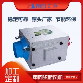 艾為新風(fēng)系統(tǒng)室內(nèi)排風(fēng)機(jī)單向流新風(fēng)機(jī)商用換氣機(jī)管道風(fēng)機(jī)