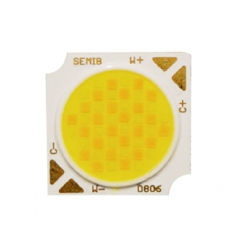 1313外形10.5發(fā)光面CXA1313/1414雙色COB光源12W12串36V三段調(diào)光