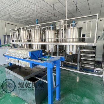 核桃油提煉設備 小型核桃油廠精煉生產線 供應50噸精煉機