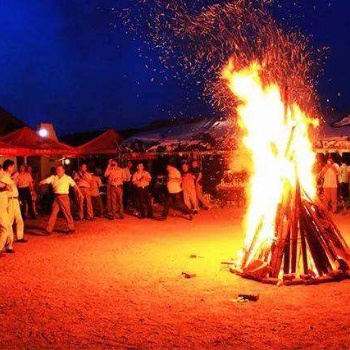 湖州云夢(mèng)谷竟然還有篝火晚會(huì)!