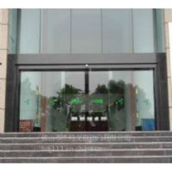 佛山南海電動感應門廠家，自動玻璃門維修安裝，電動門工程
