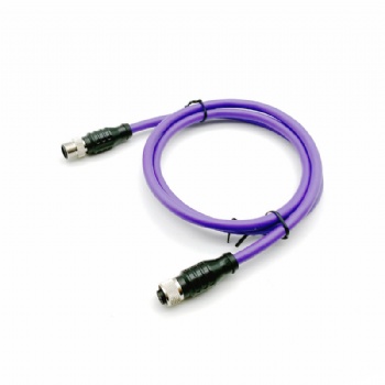 Profibus協(xié)議連接器M12 B型5芯連接器插頭