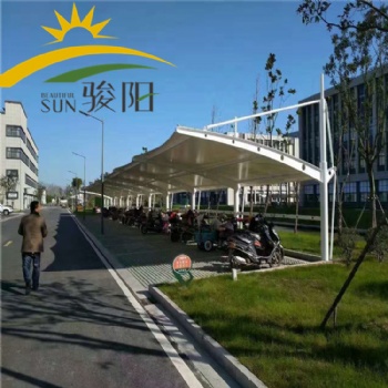 安徽合肥駿陽膜結構 車棚張拉膜輕鋼配套