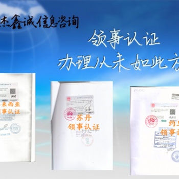 塞爾維亞使館銀行存款公證書(shū)蓋章