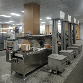全自動(dòng)盒飯分裝機(jī)，自動(dòng)分飯機(jī)，自動(dòng)分菜機(jī)