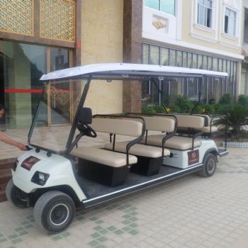 廣西南寧武鳴區(qū)8人座電動觀光車學(xué)校用車