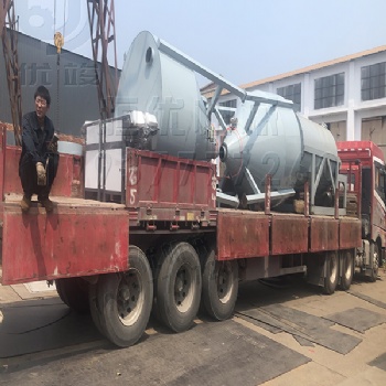 膩子粉 砂漿等新型碳鋼混砂機(jī) 臥式螺旋攪拌機(jī)