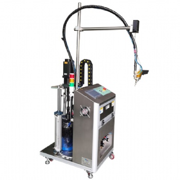 HT-85903半自動單壓盤高粘度灌膠機5加侖玻璃膠手動打膠機