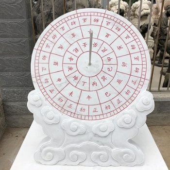 杰源石業(yè)廠古代計時日晷 石雕日晷等款式可定制