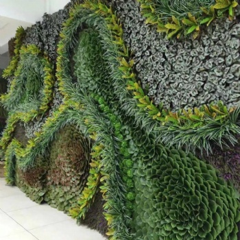 專業(yè)制作安裝仿真植物墻立體綠化