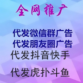 提供支付寶廣告推廣，愛(ài)奇藝抖音快手廣告投放