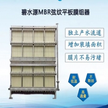 MBR平板膜組件 碧水源mbr板式膜 新農村一體化裝置專用過濾膜
