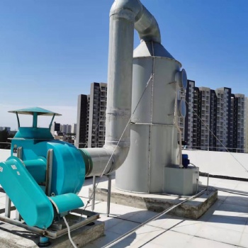 廣西實驗室廢氣處理工程，實驗室通風(fēng)工程，酸霧噴淋塔定制安裝