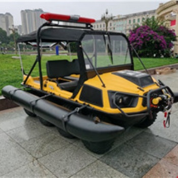瓦爾特消防八輪驅動水陸兩用棲車防汛搶險全地形車地形巡查救援車