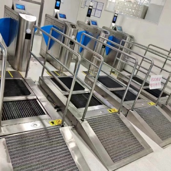 防靜電閘機(jī) 門禁 工業(yè)鞋底清潔機(jī)