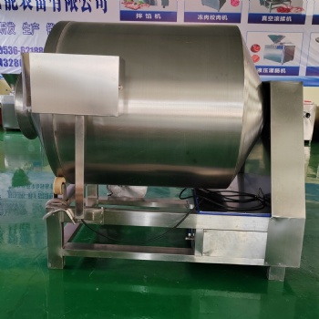 雞柳肉串調理設備真空滾揉機