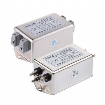 賽紀(jì)SJD710電源濾波器單相三級(jí)220V端子臺(tái)EMC直流交流變頻抗干擾