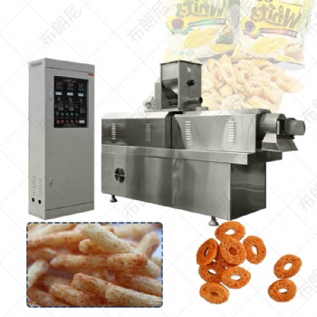 休閑食品生產(chǎn)線膨化油炸食品生產(chǎn)設(shè)備雙螺桿膨化機(jī)膨化機(jī)模具