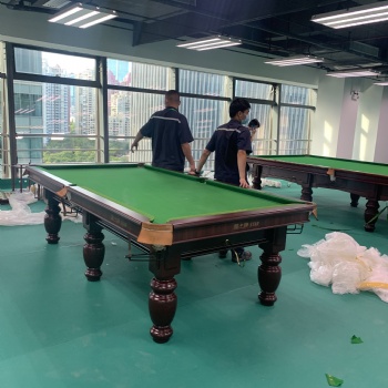 中式黑八臺(tái)球桌廠家維修桌球臺(tái)換布桌球臺(tái)安裝拆裝移位桌球臺(tái)配件送貨